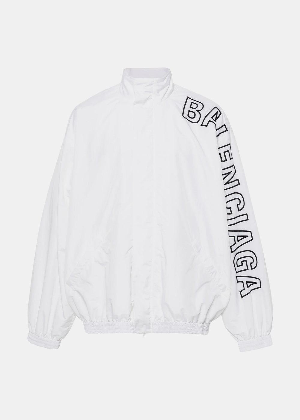 White Tracksuit Jacket Balenciaga оригінал – Купити в Україні – боковий вид