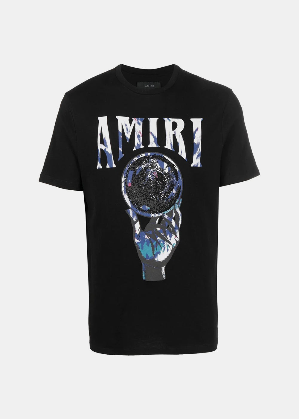 Black Crystal Ball T-Shirt Amiri – Гарантія оригінальності – боковий вид
