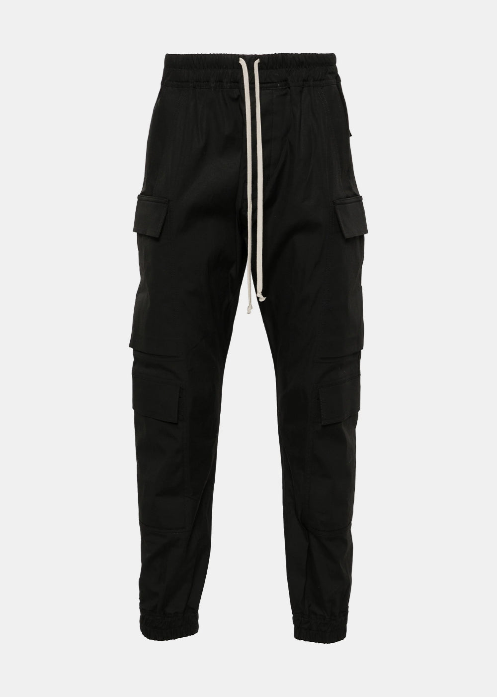 Black Mastodon Megacargo Pants Rick owens – Гарантія оригінальності – боковий вид