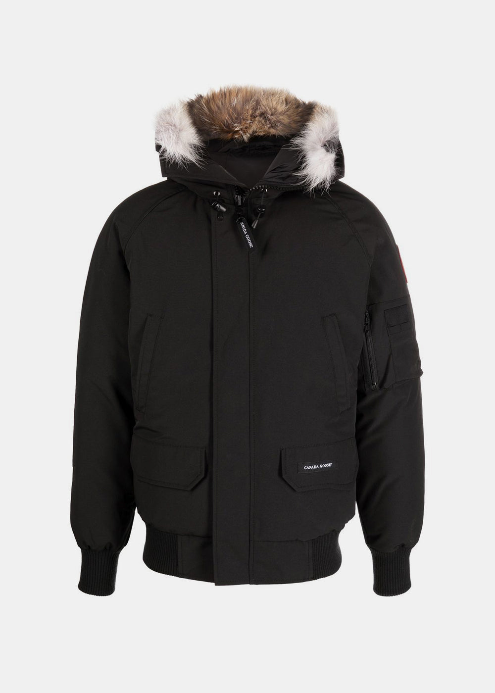 Black Chilliwack Bomber Jacket Canada goose оригінал – Купити в Україні – боковий вид