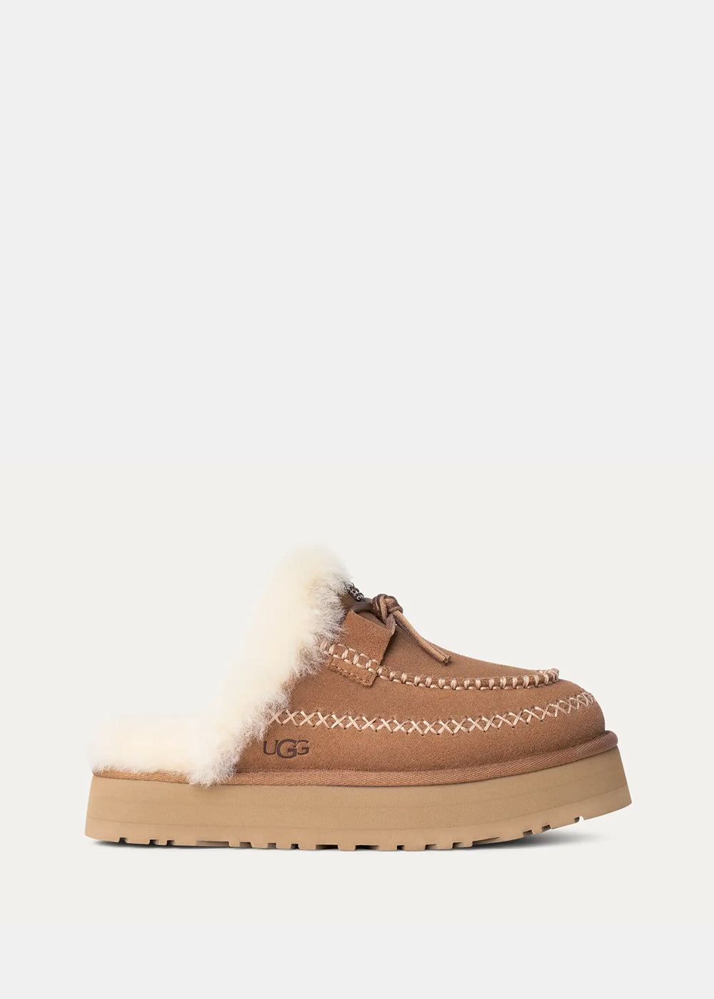 Chestnut Disquette Alpine Slippers Ugg оригінал – Купити в Україні – боковий вид