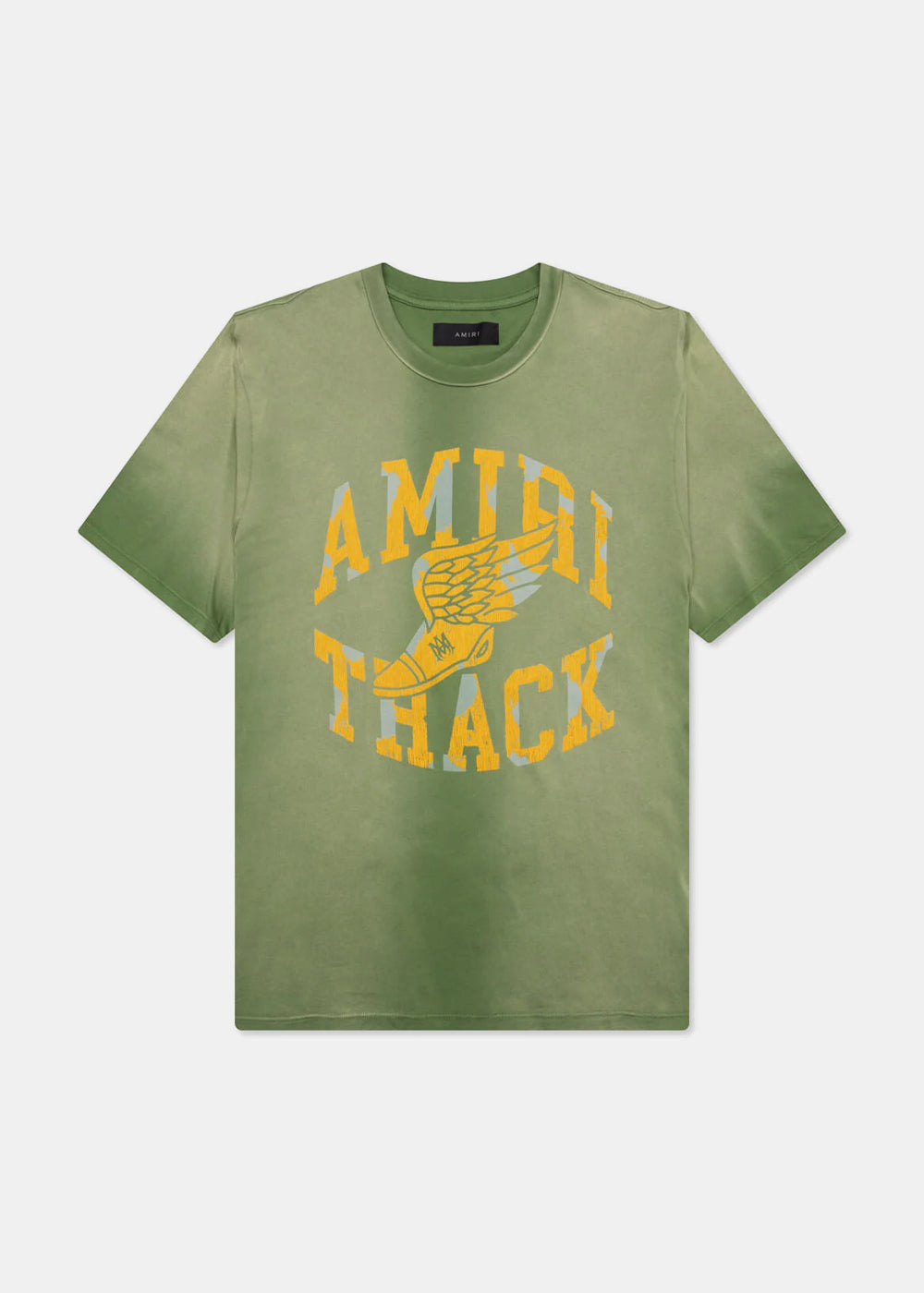 Green Amiri Track T-Shirt Amiri – Гарантія оригінальності – боковий вид