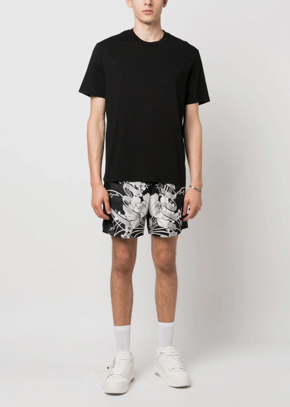 Black Exclusive Iconic T-Shirt Amiri оригінал – Купити в Україні – вид ззаду