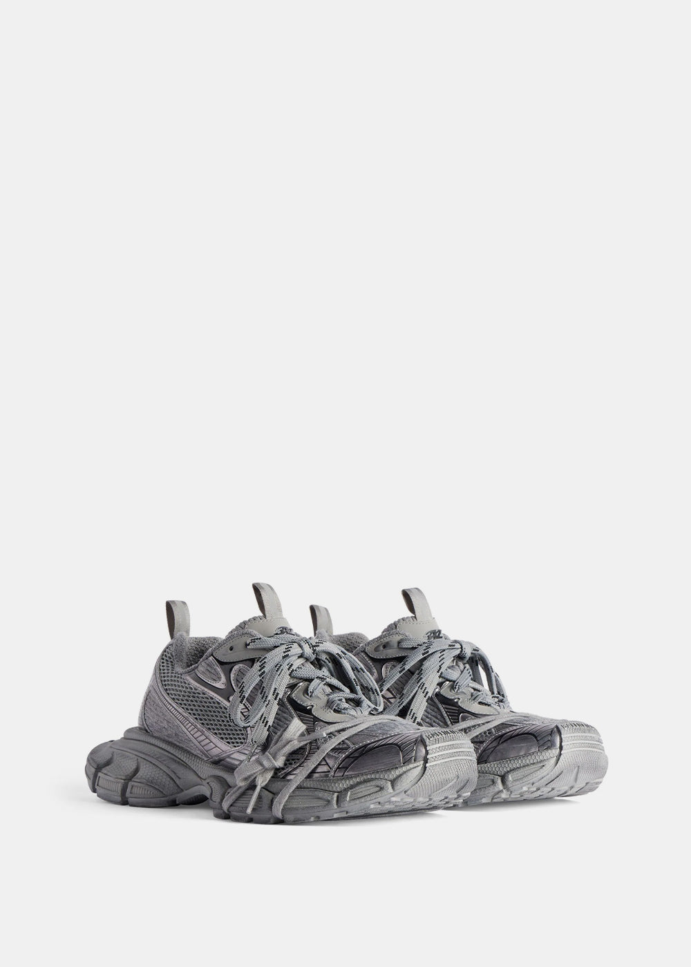 Grey 3xl Sneakers Balenciaga – Гарантія оригінальності – вид ззаду