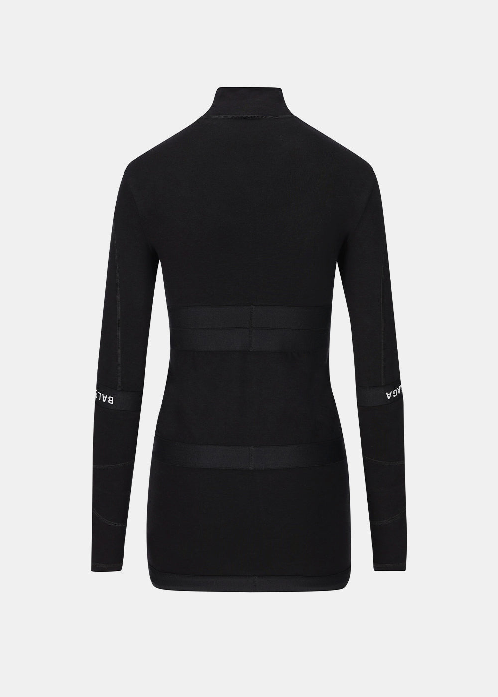 Оригінальна Black Patched Brief Dress Balenciaga – вид ззаду