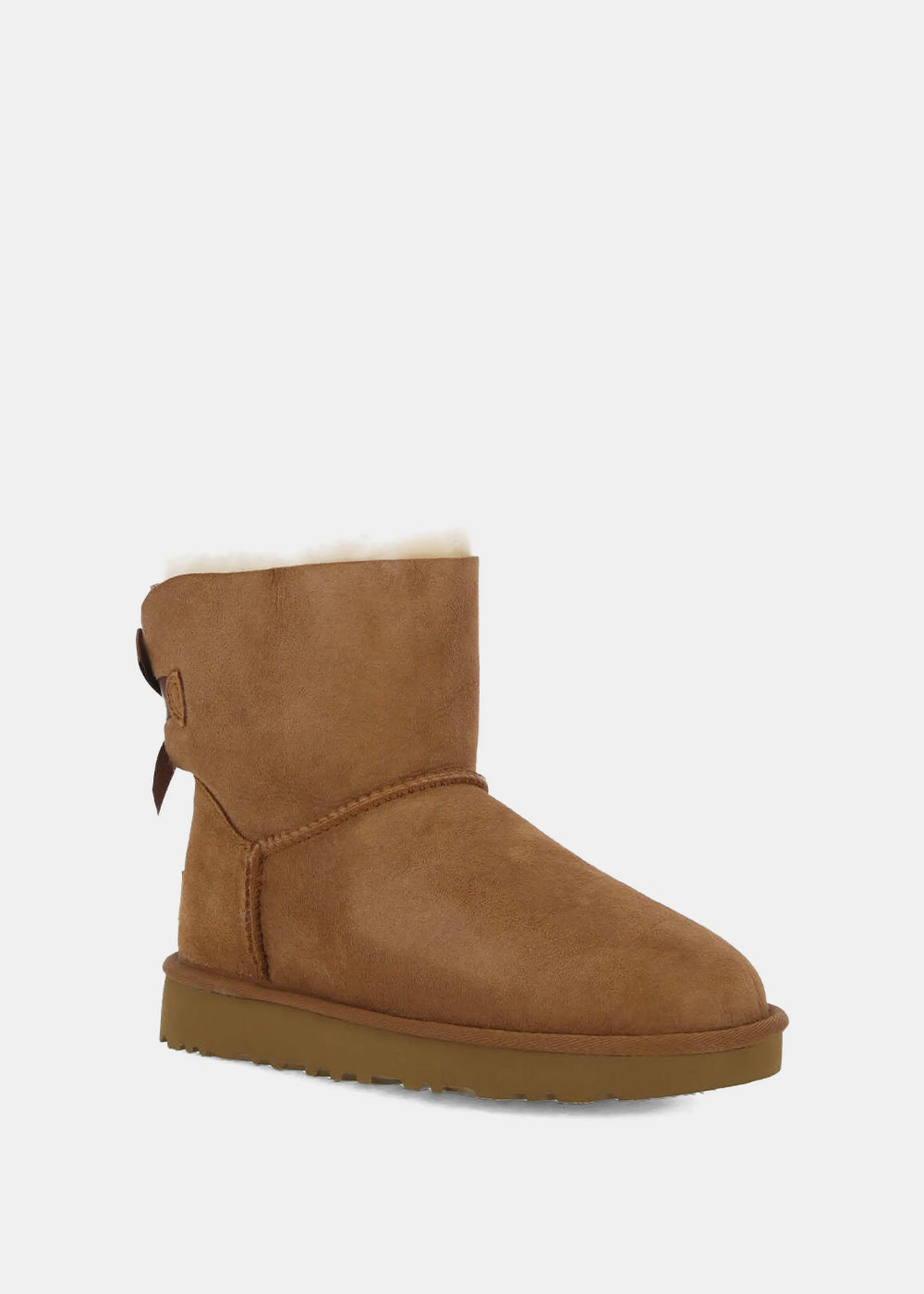 Chestnut W Mini Bailey Bow II Boots Ugg оригінал – Купити в Україні – вид ззаду