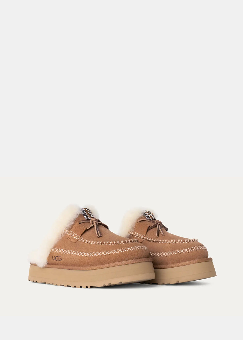 Chestnut Disquette Alpine Slippers Ugg оригінал – Купити в Україні – вид ззаду