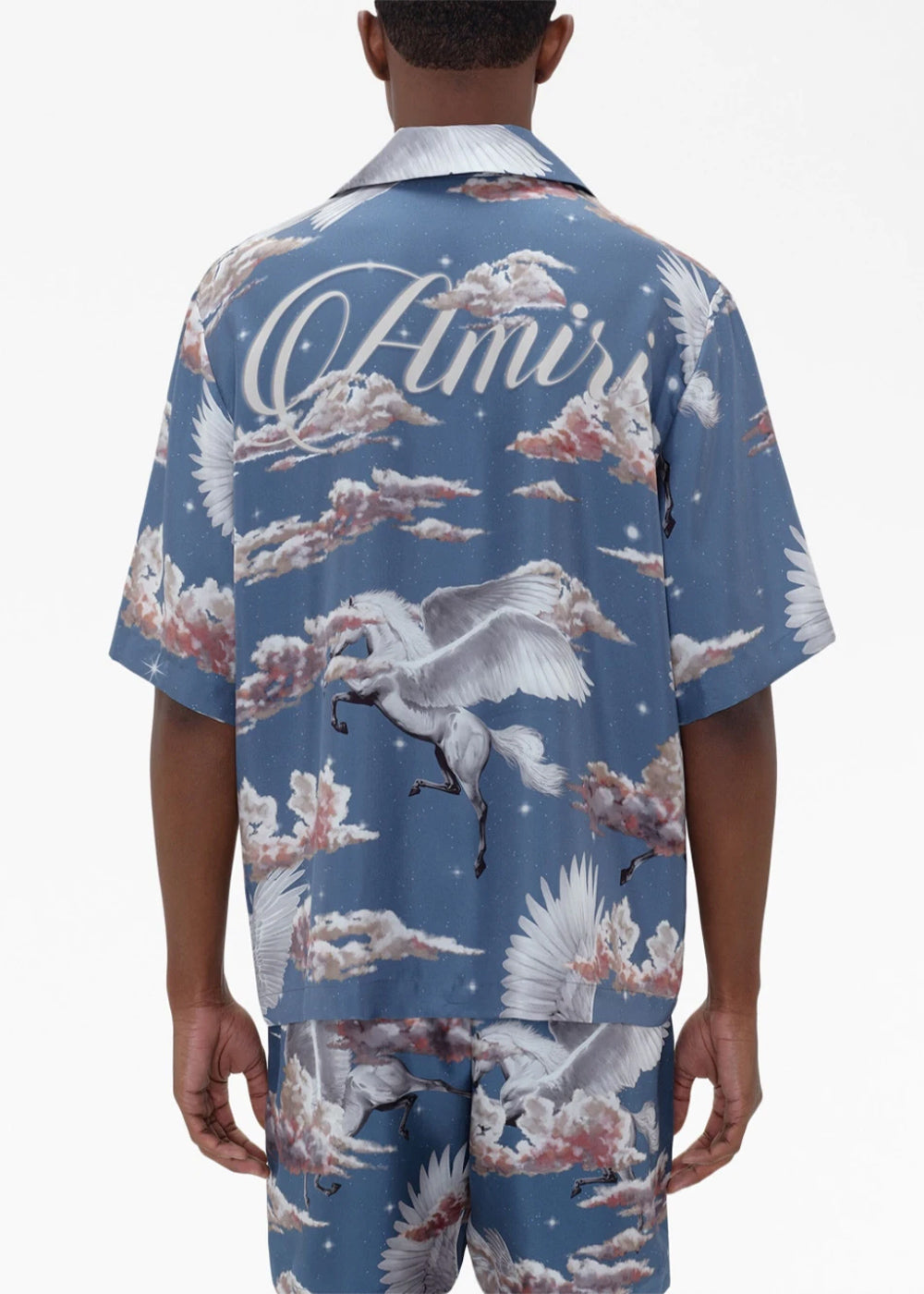 Blue All Over Pegasus Bowling Shirt Amiri оригінал – Купити в Україні – детальний вид