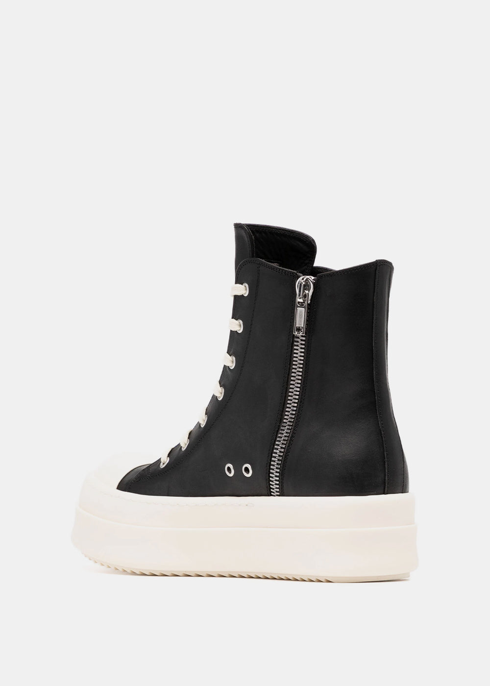 Black Mega Bumper High-Top Sneakers Rick owens – Гарантія оригінальності – детальний вид