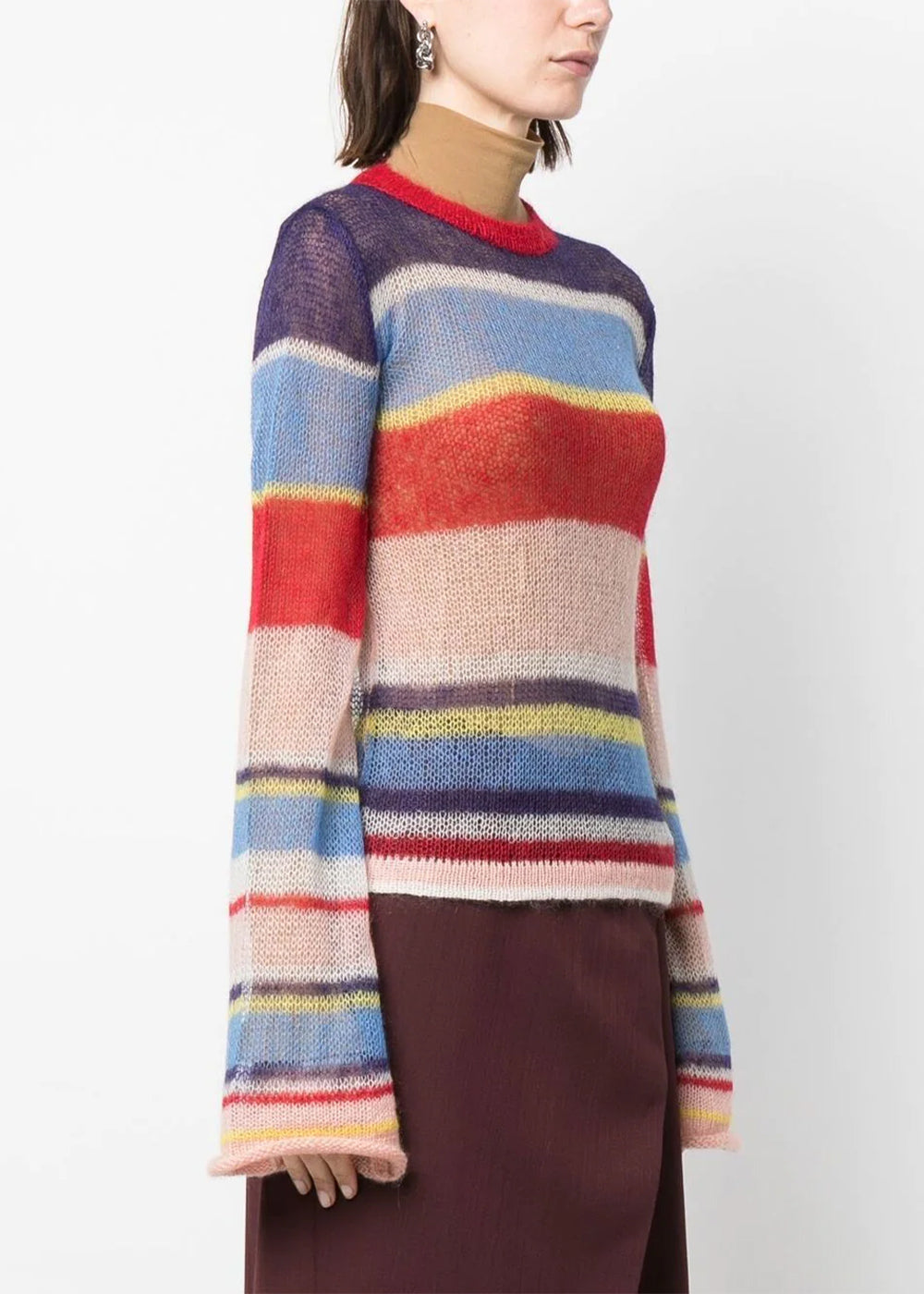Multicolour-Block Knit Jumper Acne studios – Гарантія оригінальності – детальний вид