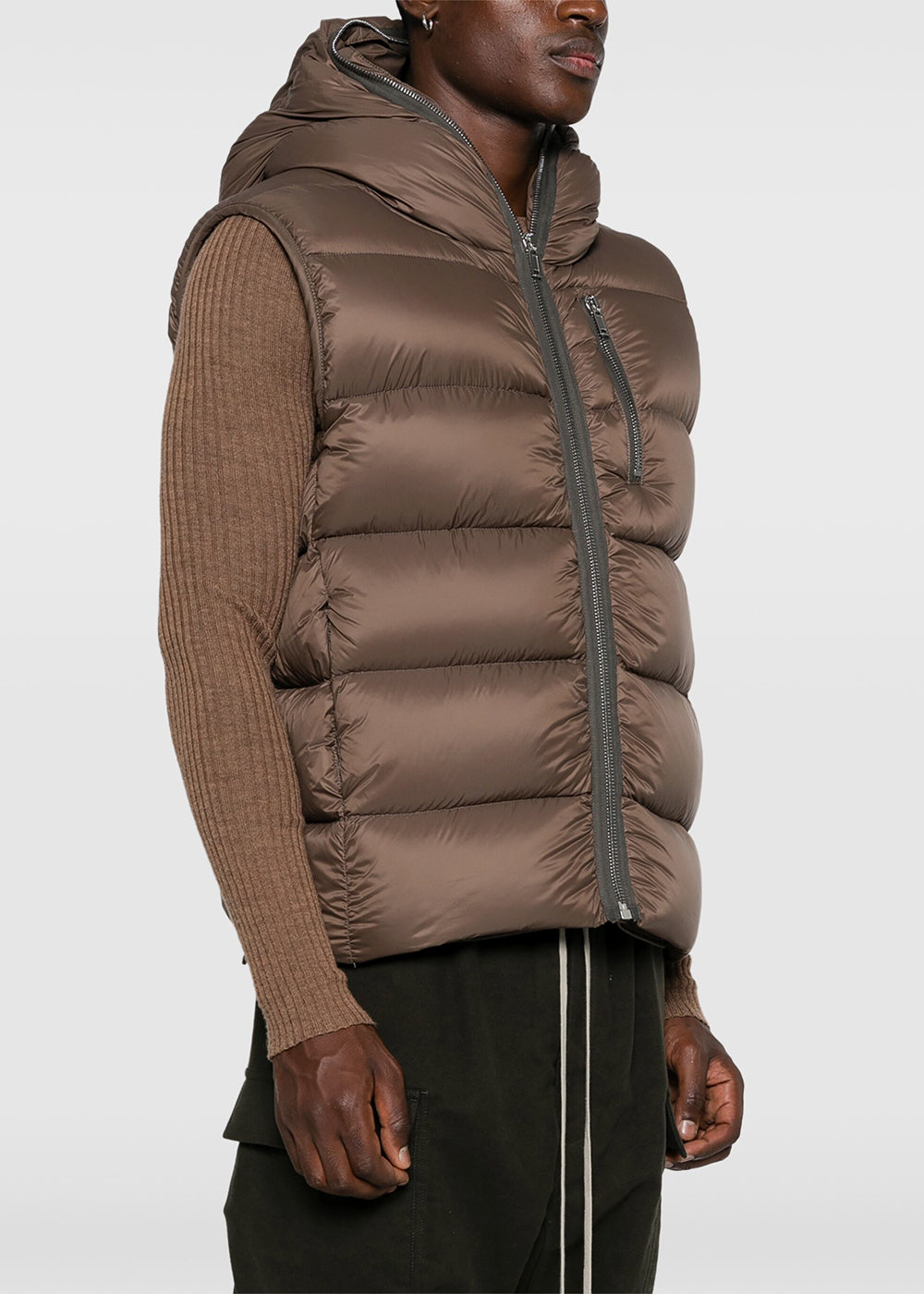 Оригінальна Fawn Sealed Padded Gilet Rick owens – детальний вид