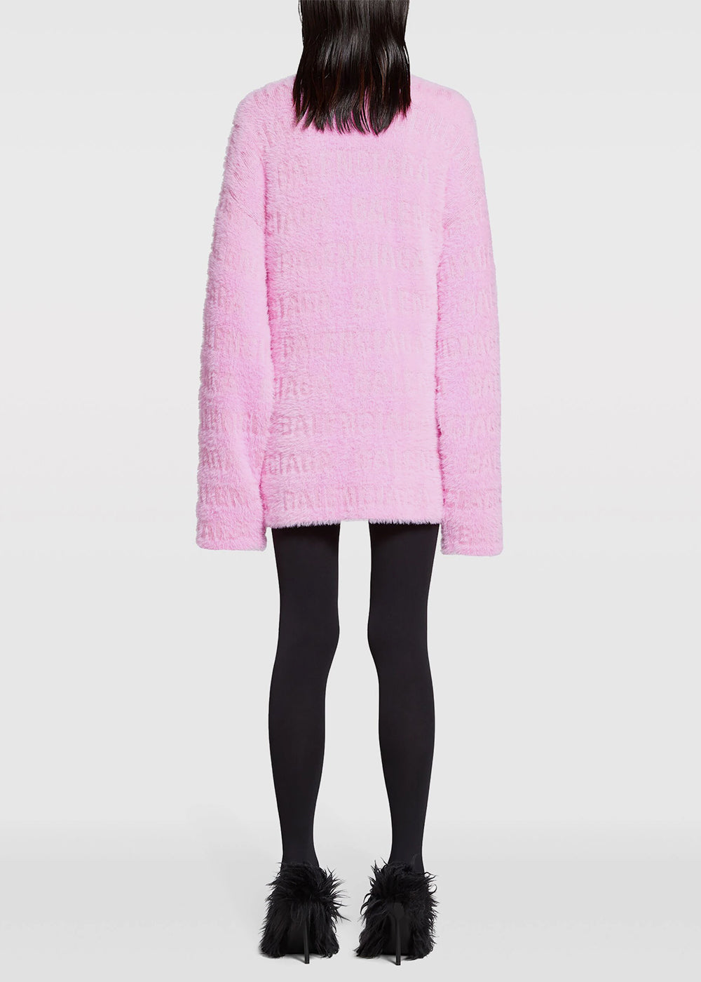 Pink Furry Cardigan Balenciaga – Гарантія оригінальності – збільшений вид