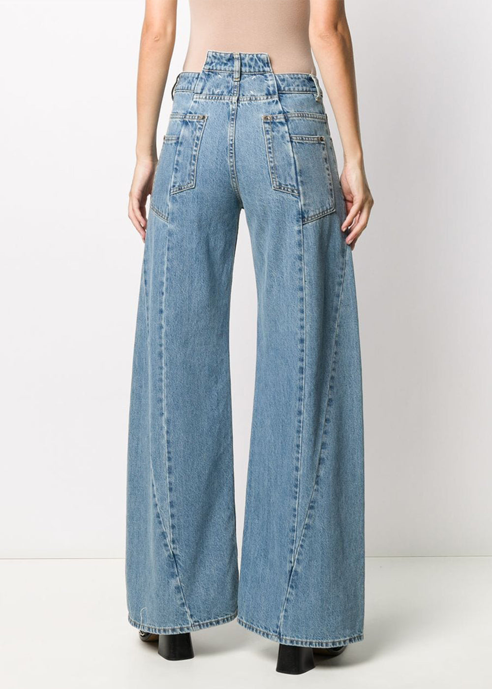 Blue Five Pockets Boyfriend Jeans Maison margiela – Гарантія оригінальності – збільшений вид