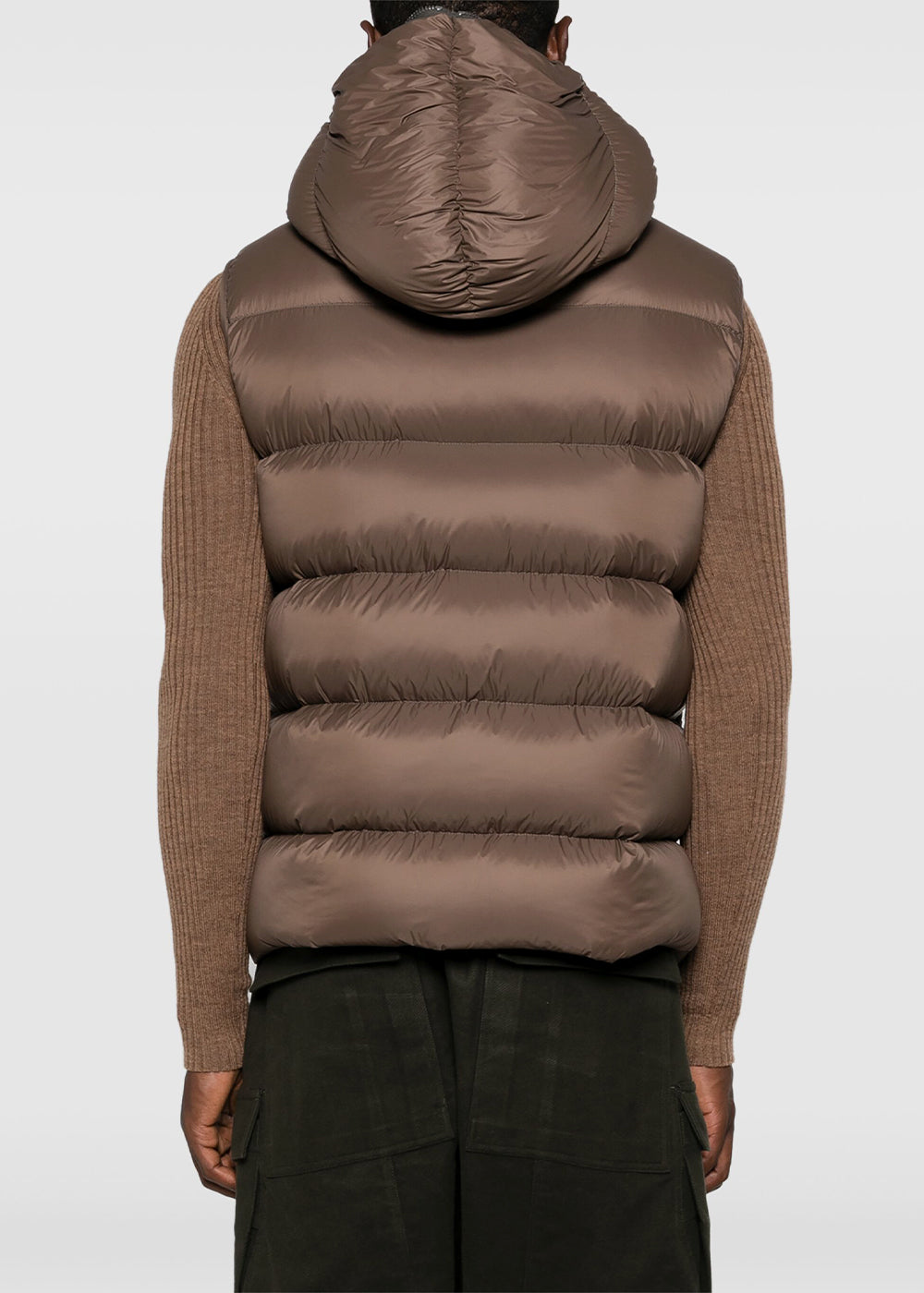 Оригінальна Fawn Sealed Padded Gilet Rick owens – збільшений вид