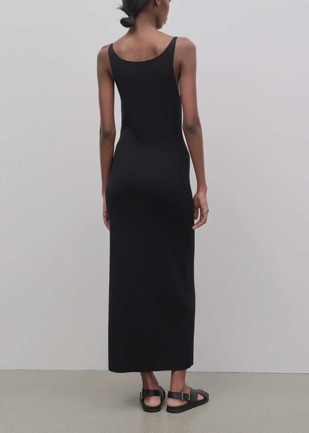 Black Florio Dress The row оригінал – Купити в Україні – збільшений вид