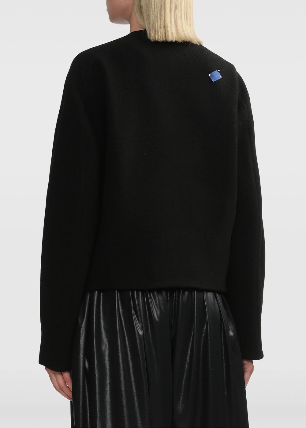 Оригінальна Black Logo-Appliqué Jacket Ader error – збільшений вид