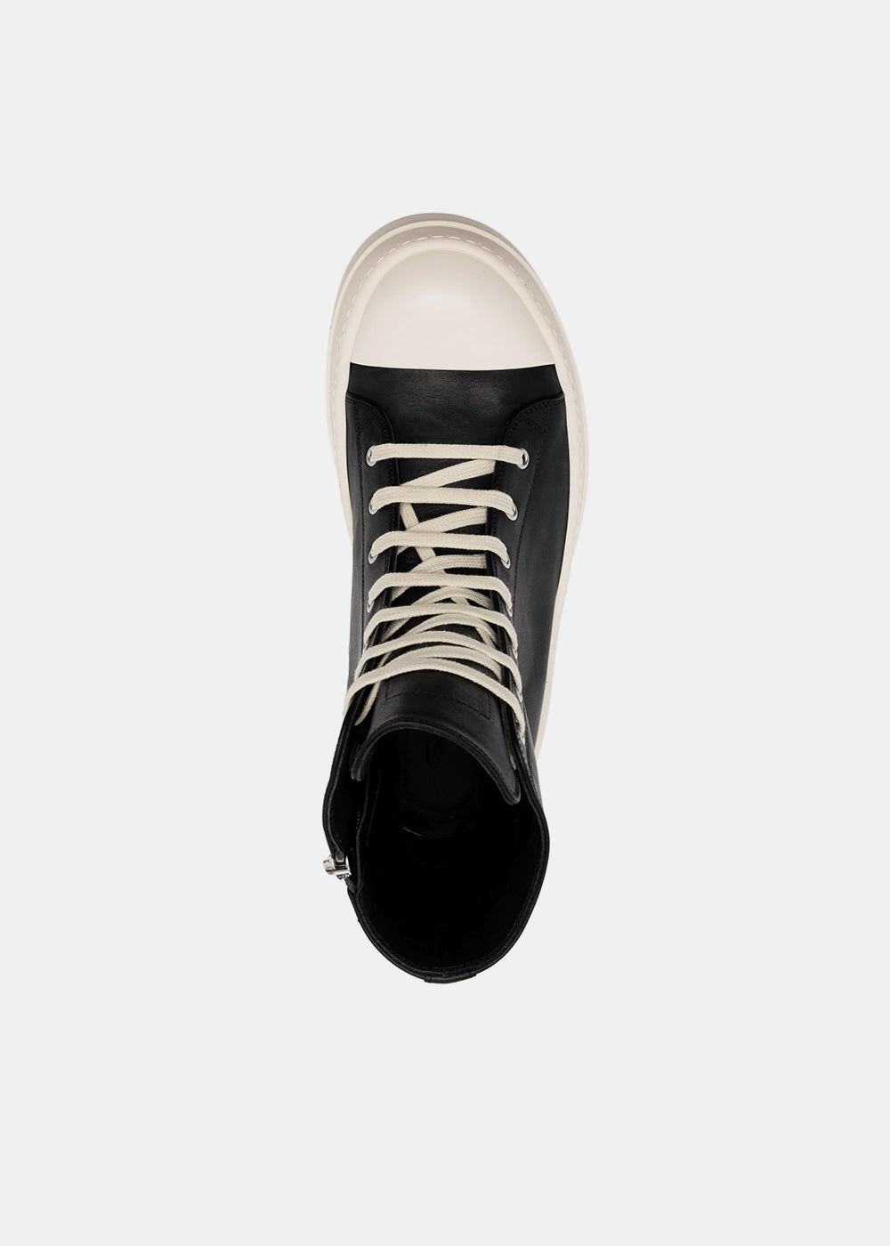 Black Mega Bumper High-Top Sneakers Rick owens – Гарантія оригінальності – збільшений вид