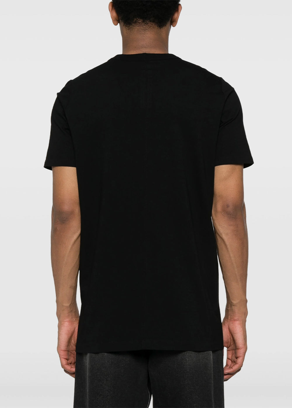 Black Panelled Cotton T-Shirt Rick owens оригінал – Купити в Україні – збільшений вид