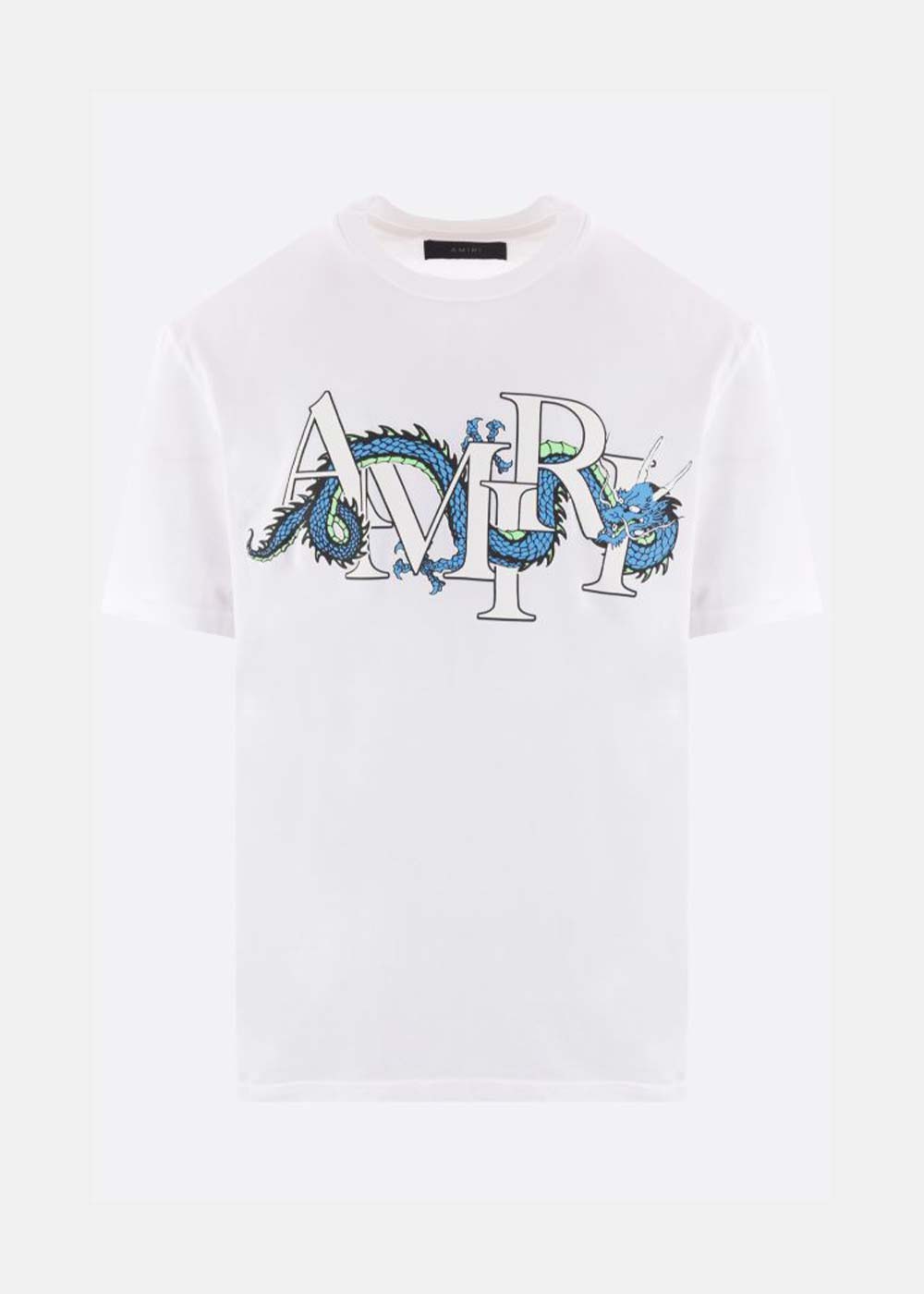 White Cny Dragon T-Shirt Amiri оригінал – Купити в Україні – боковий вид