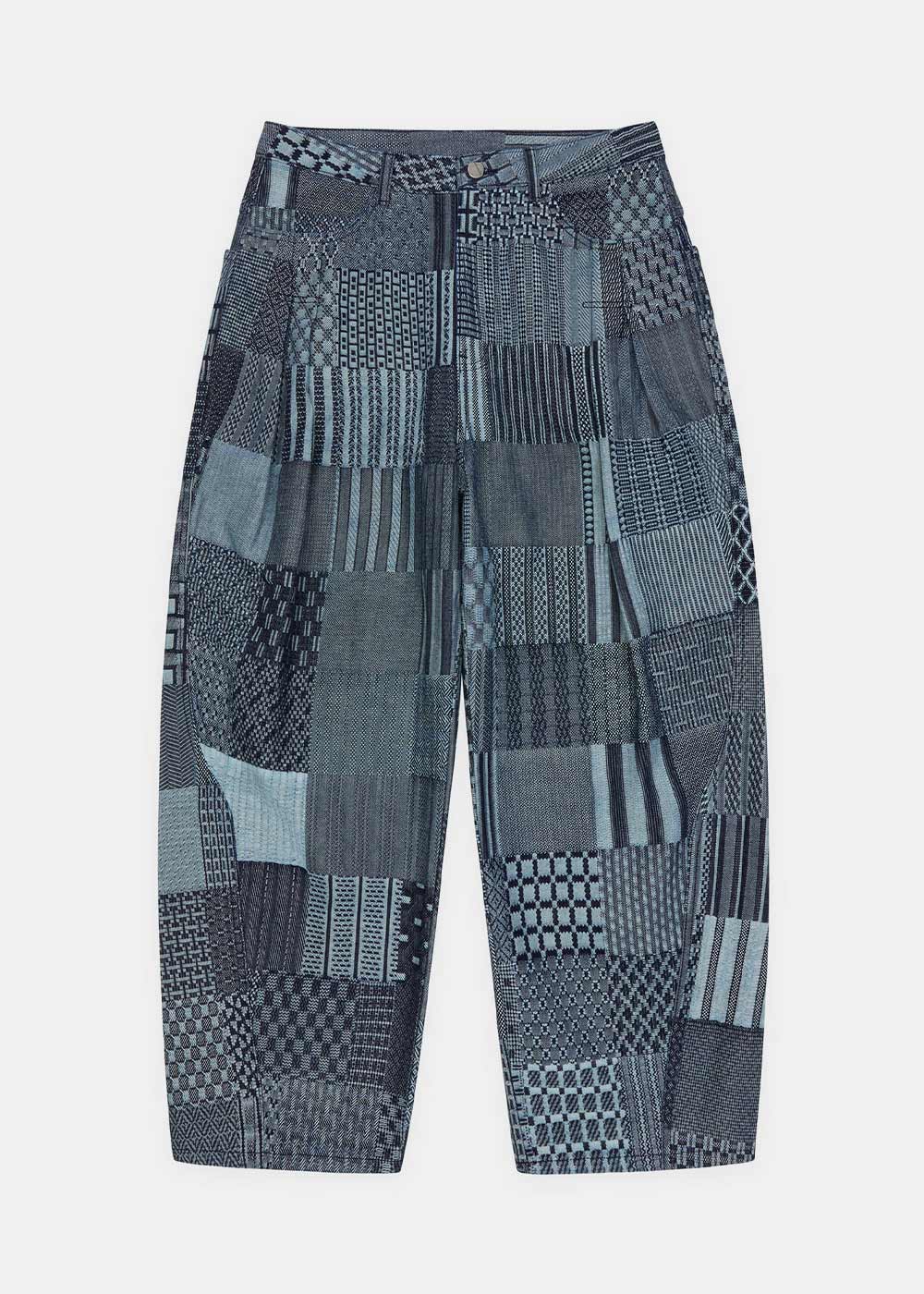 Blue Semi-Oversized Fit Jeans Ader error – Гарантія оригінальності – боковий вид
