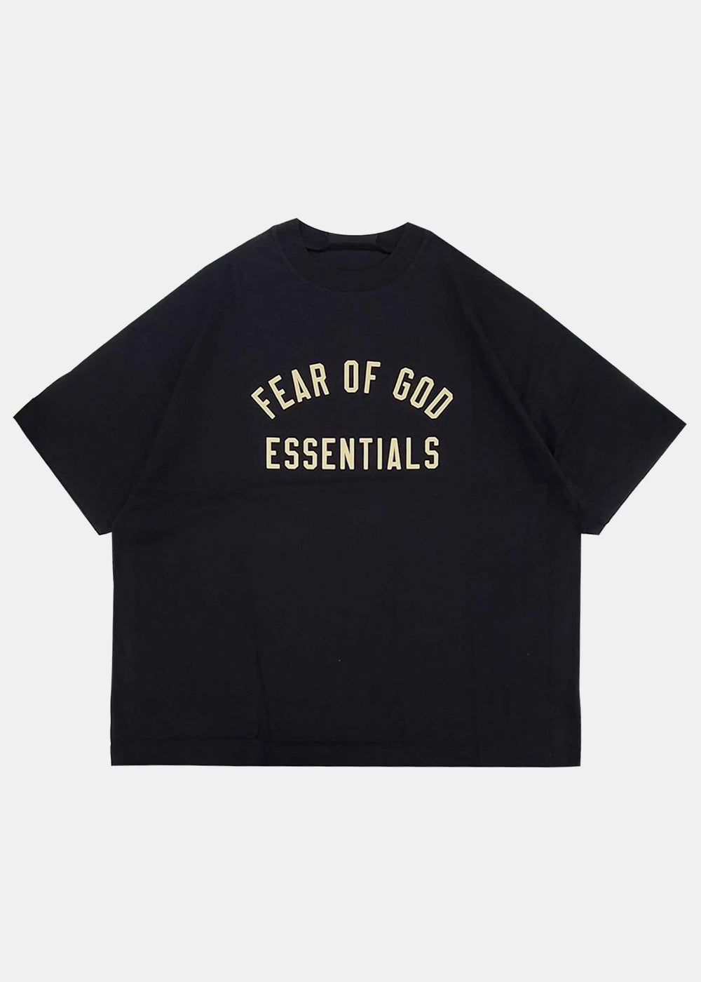 Оригінальна Black Jersey Crewneck Tee Fear of god – боковий вид