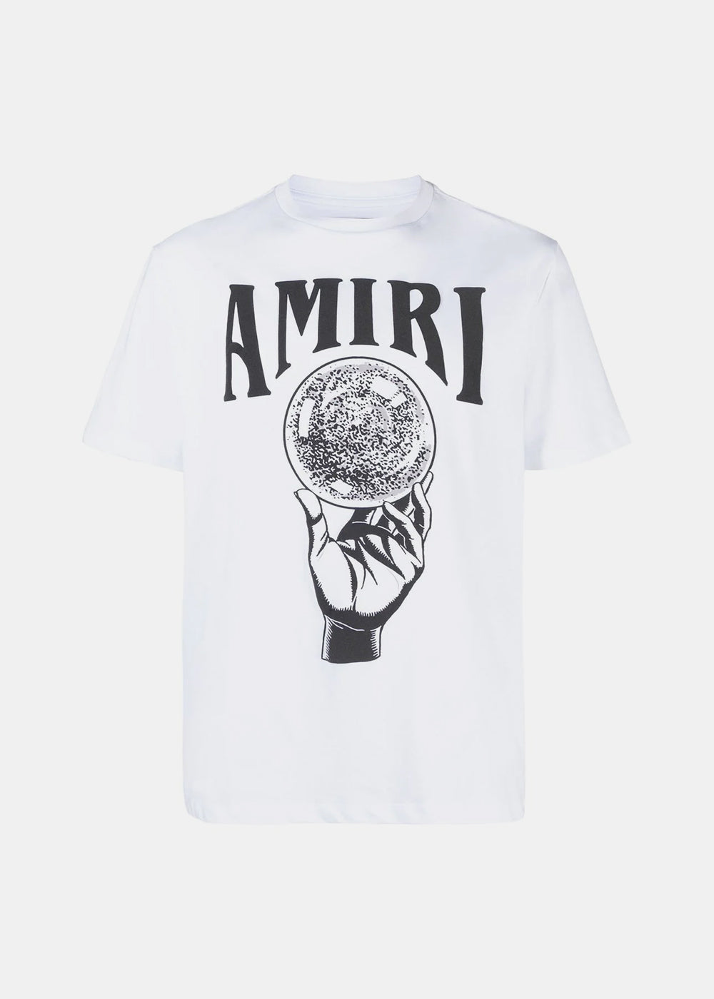 Оригінальна White Crystal Ball T-Shirt Amiri – боковий вид