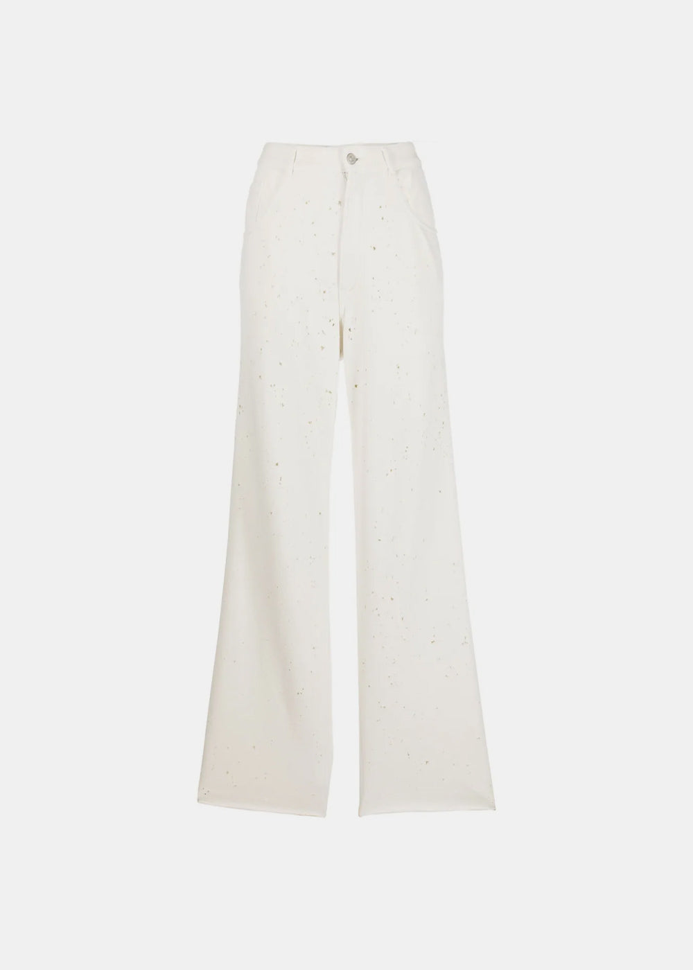 Оригінальна Off-White Paint-Splatter Trousers Maison margiela – боковий вид