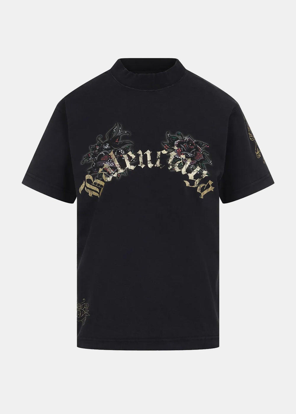 Washed Black Tacky Tattoo T-Shirt Balenciaga оригінал – Купити в Україні – боковий вид