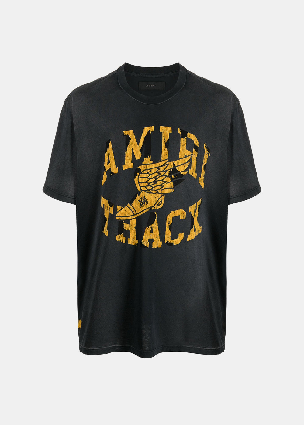 Vintage Black Amiri Track T-Shirt Amiri оригінал – Купити в Україні – боковий вид