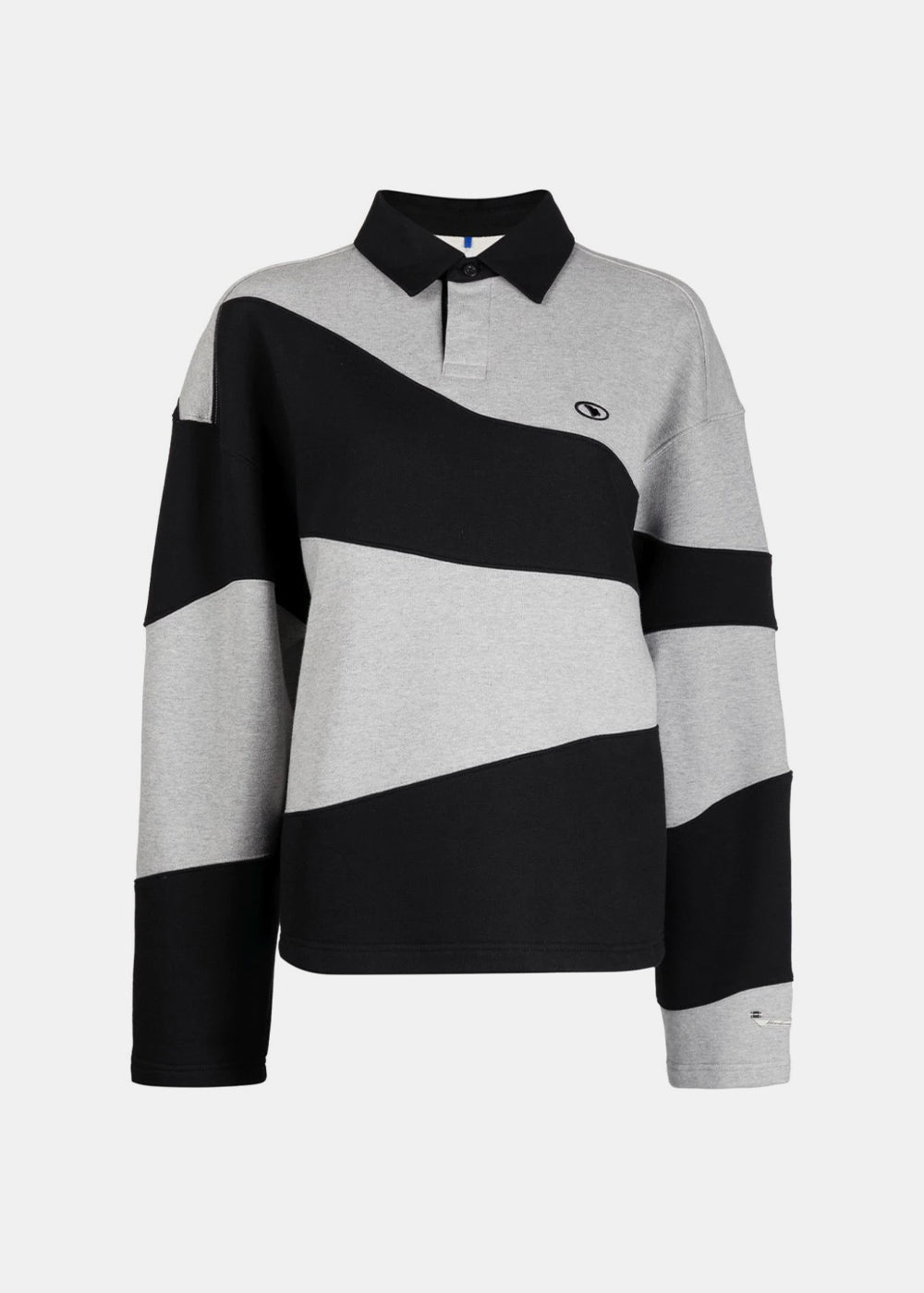 Grey Etik Polo Shirt Ader error – Гарантія оригінальності – боковий вид