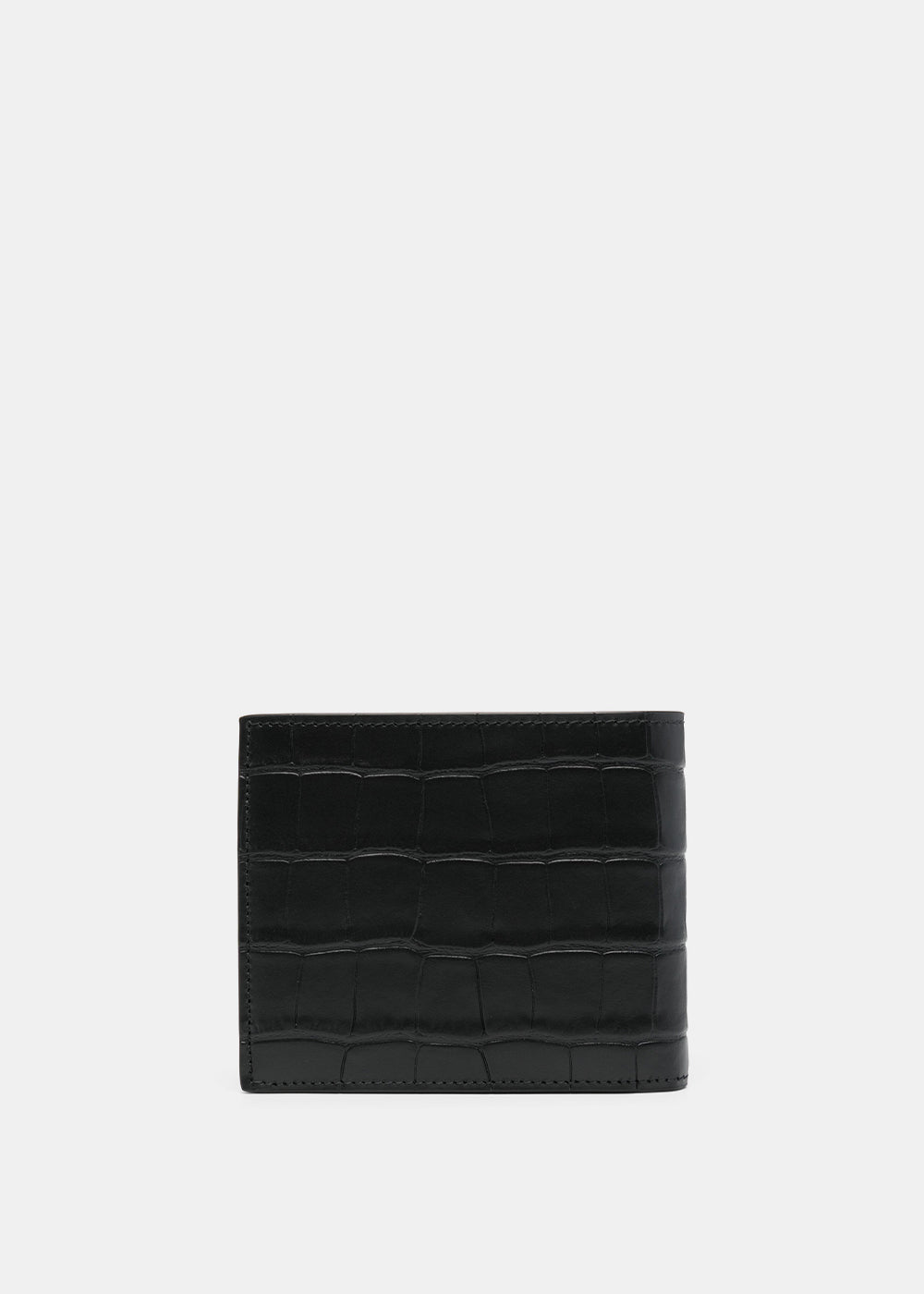 Black Cash Square Wallet Balenciaga – Гарантія оригінальності – вид ззаду