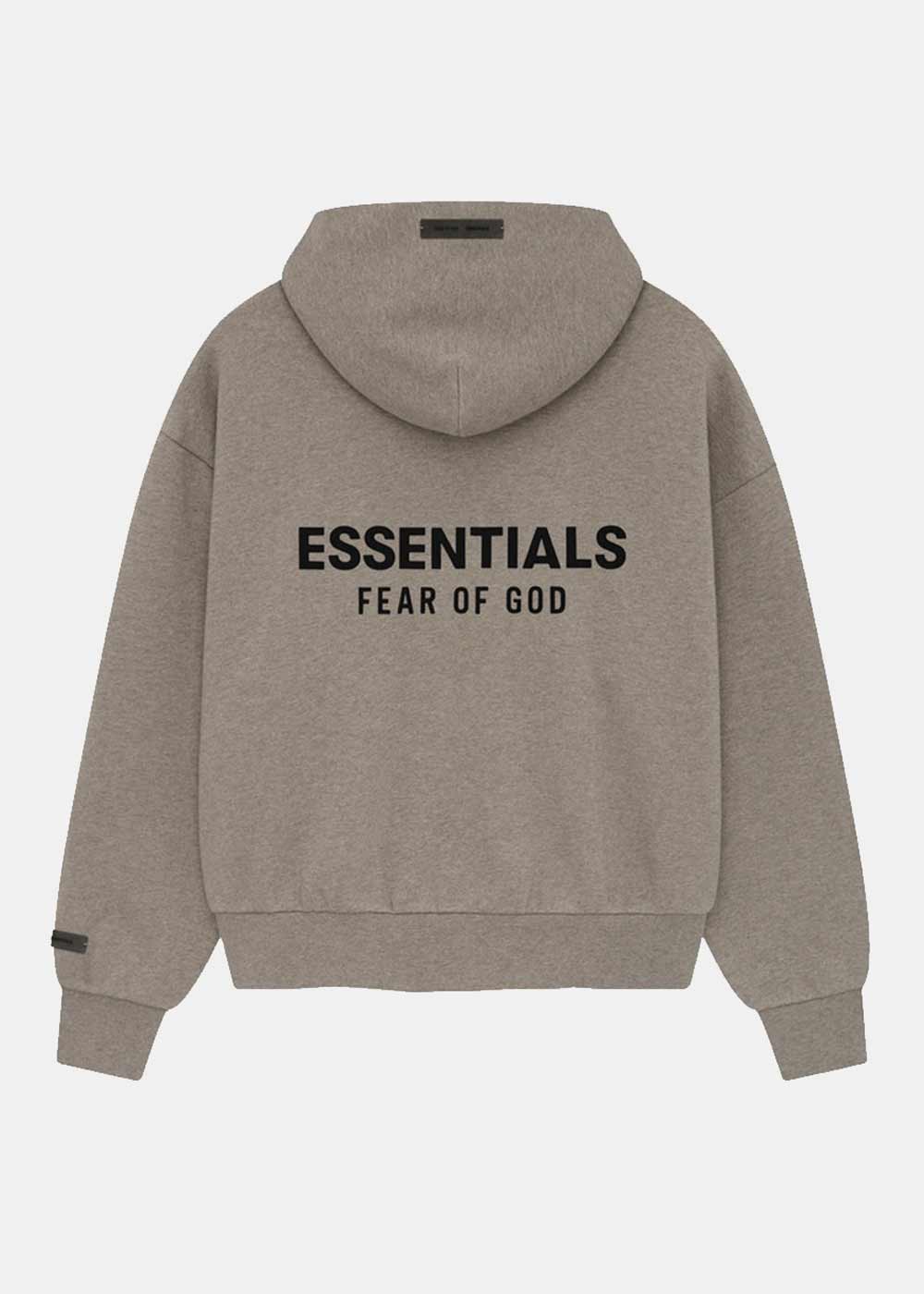 Homestead Heather Classic Fit Fleece Hoodie Fear of god – Гарантія оригінальності – вид ззаду
