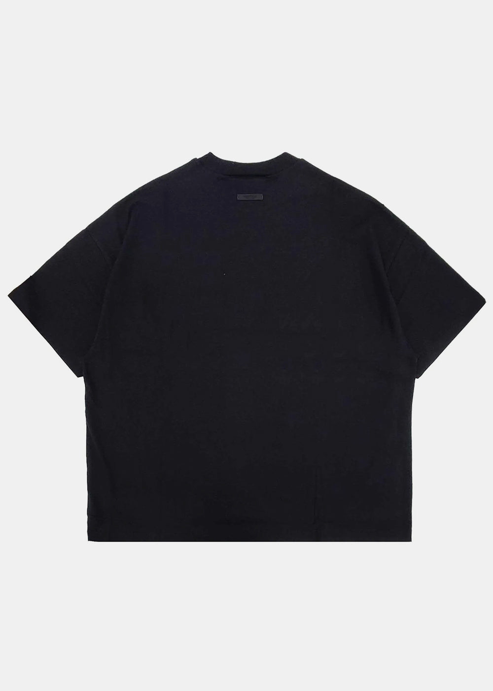 Оригінальна Black Jersey Crewneck Tee Fear of god – вид ззаду
