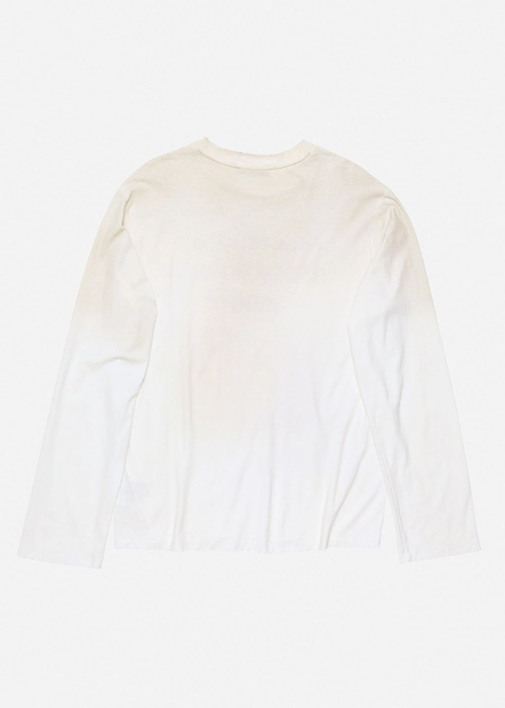 Dusty White 1996 Long Sleeve T-Shirt Acne studios – Гарантія оригінальності – вид ззаду