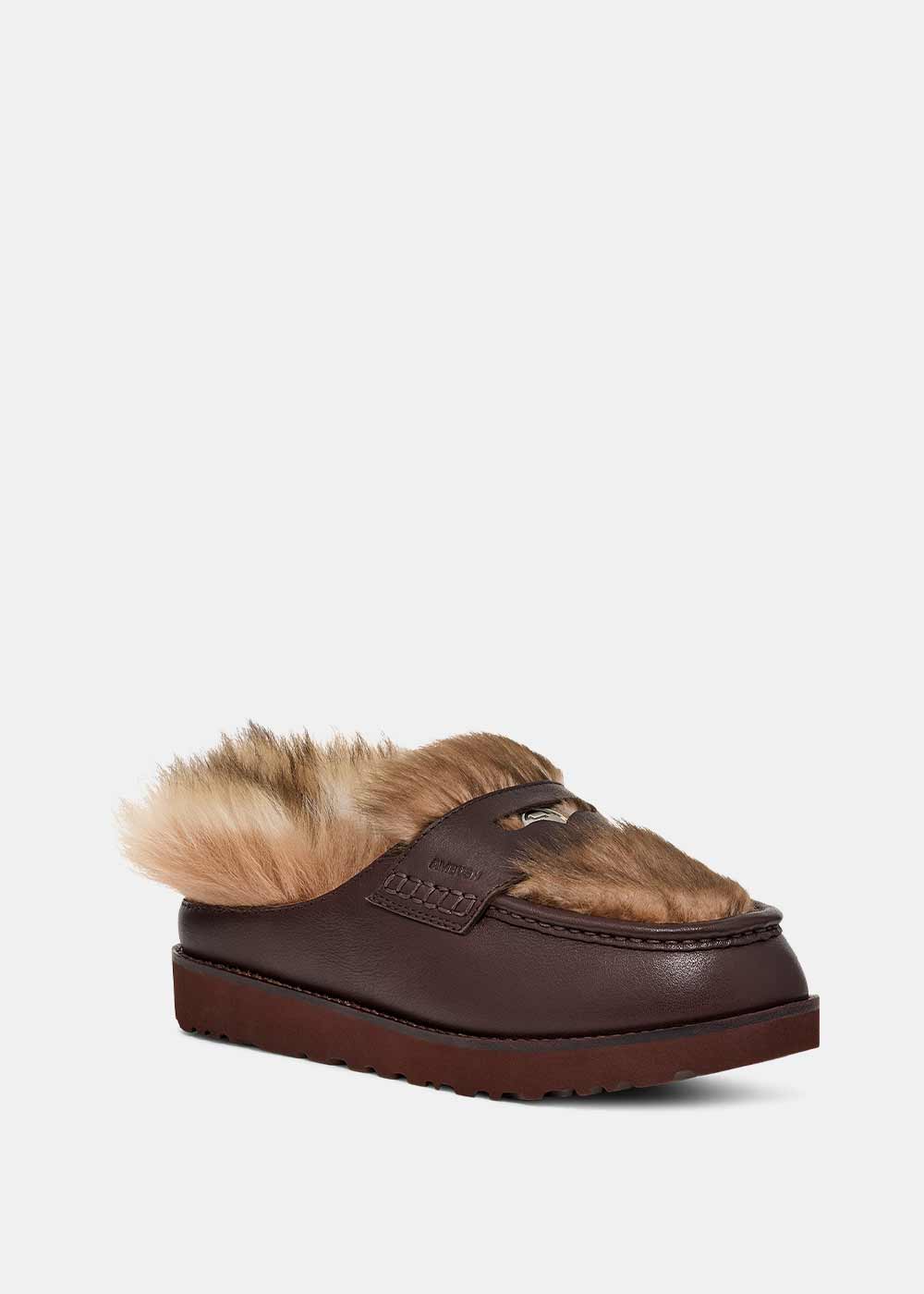 Burgundy Ugg X Ambush Loafer Ugg оригінал – Купити в Україні – вид ззаду
