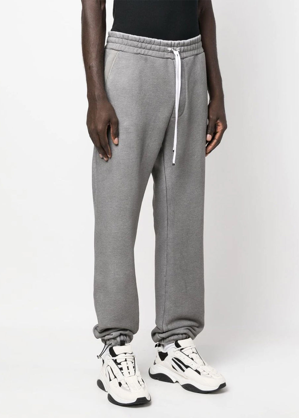Grey Aged Puff Logo Sweatpants Amiri – Гарантія оригінальності – детальний вид