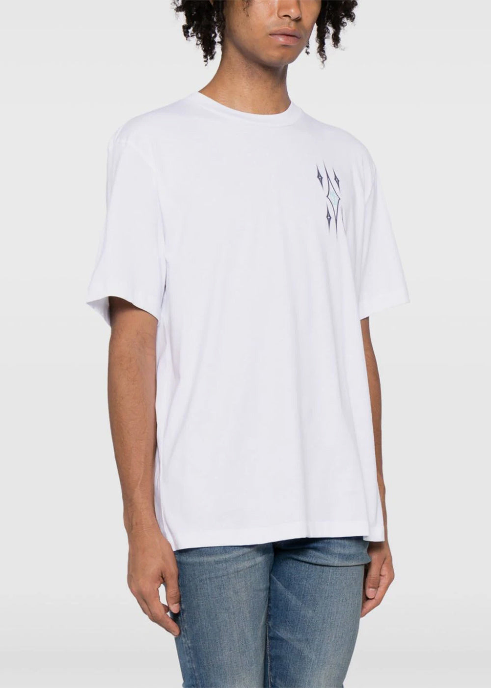 Оригінальна White Argyle T-Shirt Amiri – збільшений вид
