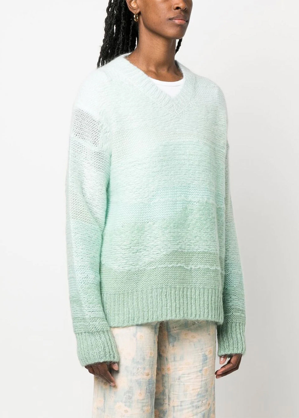 Оригінальна Mint V-Neck Sweater Acne studios – детальний вид