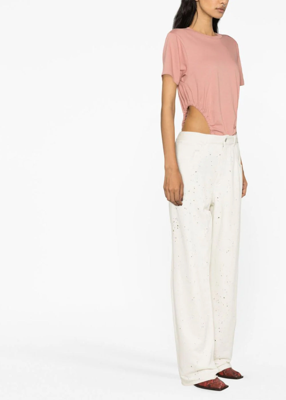 Оригінальна Off-White Paint-Splatter Trousers Maison margiela – збільшений вид
