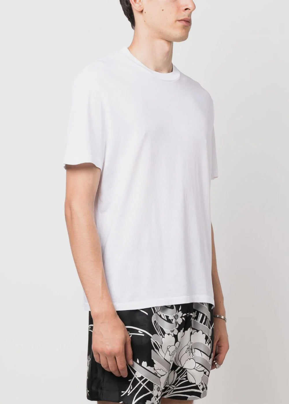White Exclusive Iconic T-Shirt Amiri – Гарантія оригінальності – детальний вид