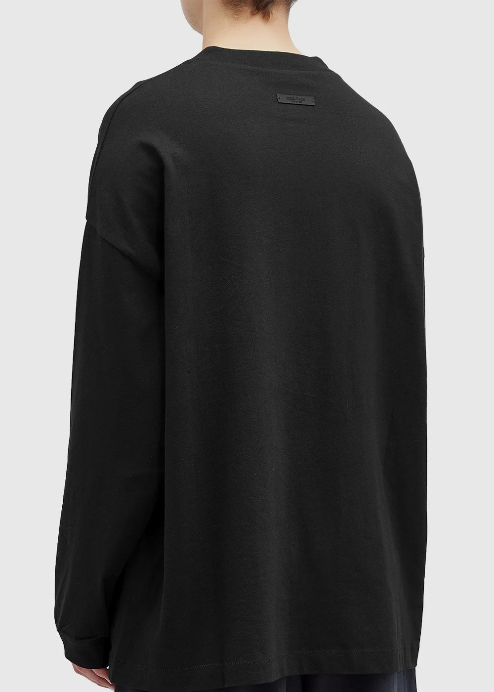 Black Jersey Long Sleeve Tee Fear of god – Гарантія оригінальності – детальний вид
