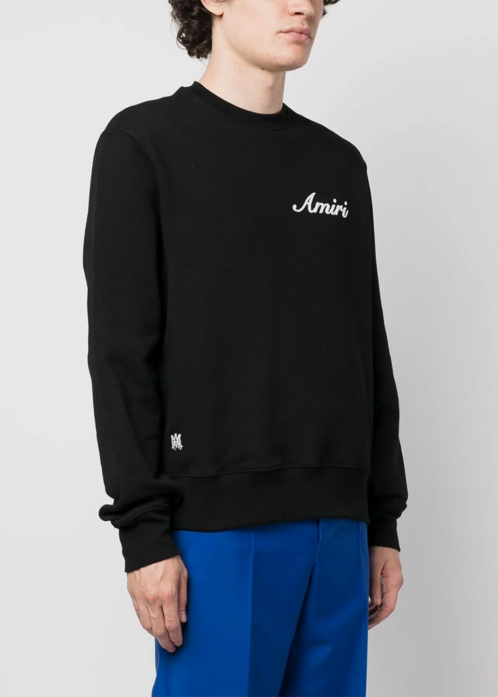 Оригінальна Black Script Logo Crewneck Amiri – детальний вид