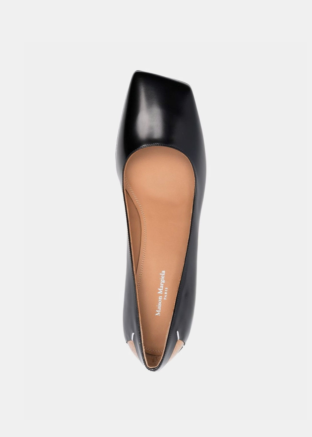 Black Décortiqué 60mm Four-Stitch Pumps Maison margiela – Гарантія оригінальності – збільшений вид