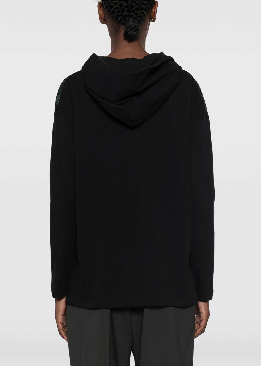 Оригінальна Black Numbers-Motif Hoodie Maison margiela – збільшений вид