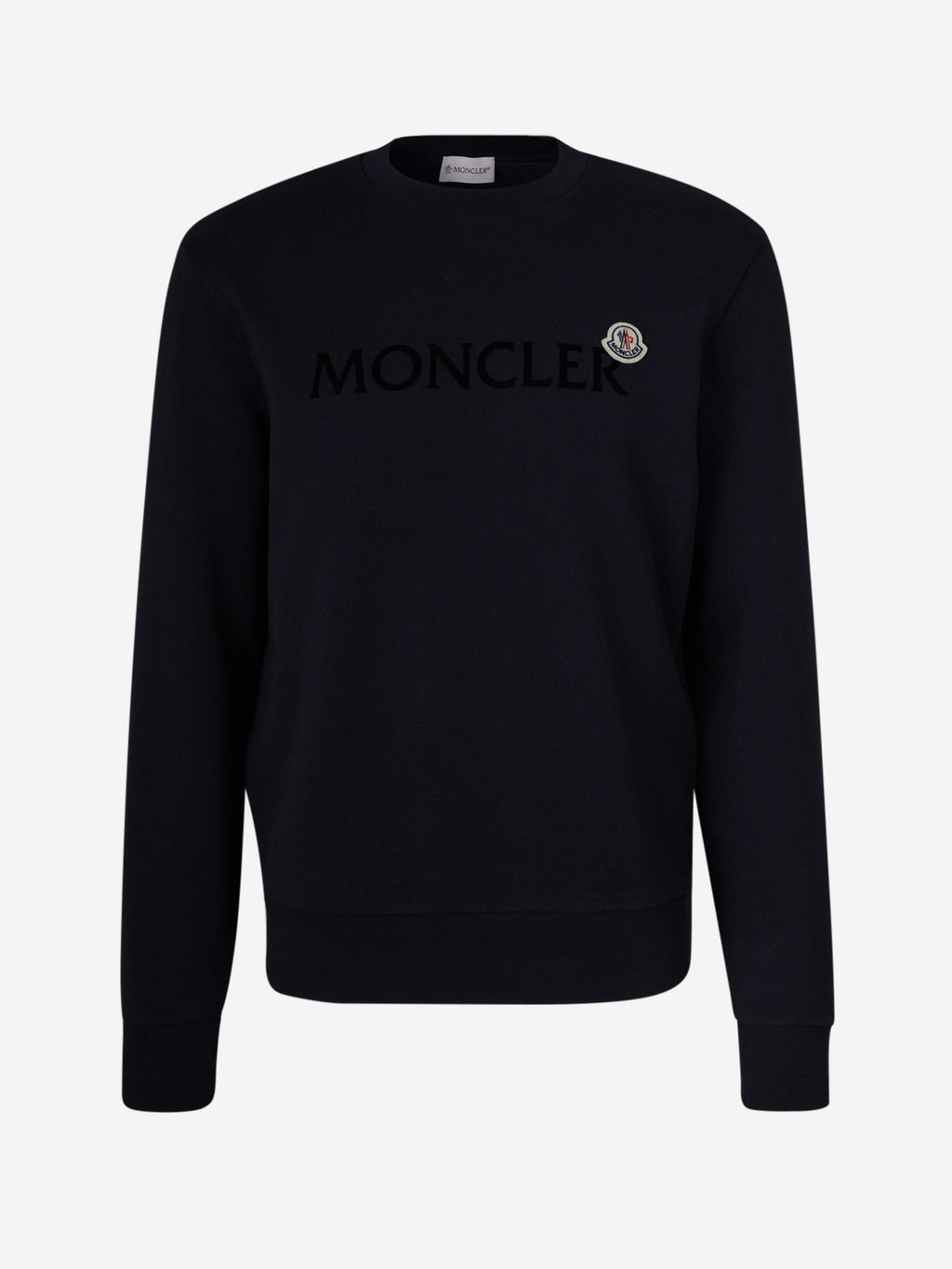Cotton Logo Sweatshirt Moncler – Гарантія оригінальності – боковий вид