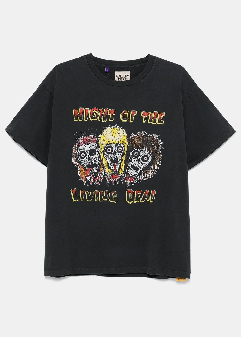 Graphite Night Of The Living Dead T-Shirt Gallery department – Гарантія оригінальності – боковий вид