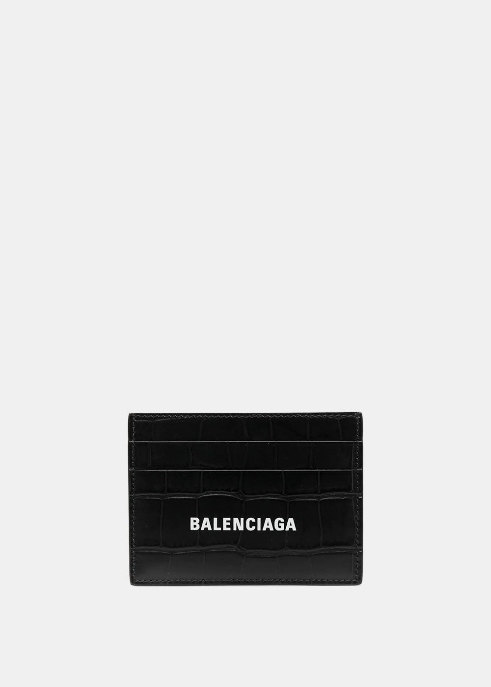 Black Cash Card Holder Balenciaga – Гарантія оригінальності – боковий вид