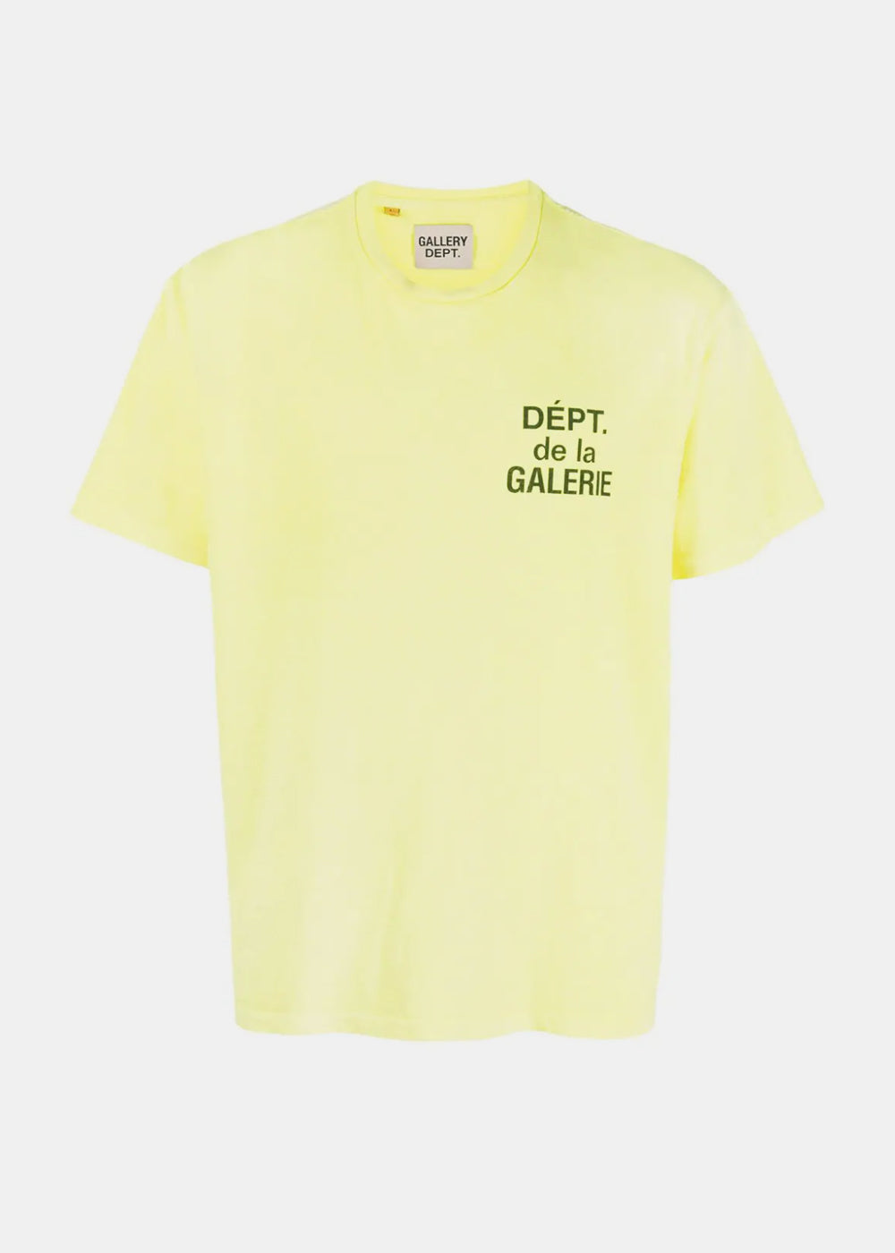 Yellow French Tee Gallery department оригінал – Купити в Україні – боковий вид