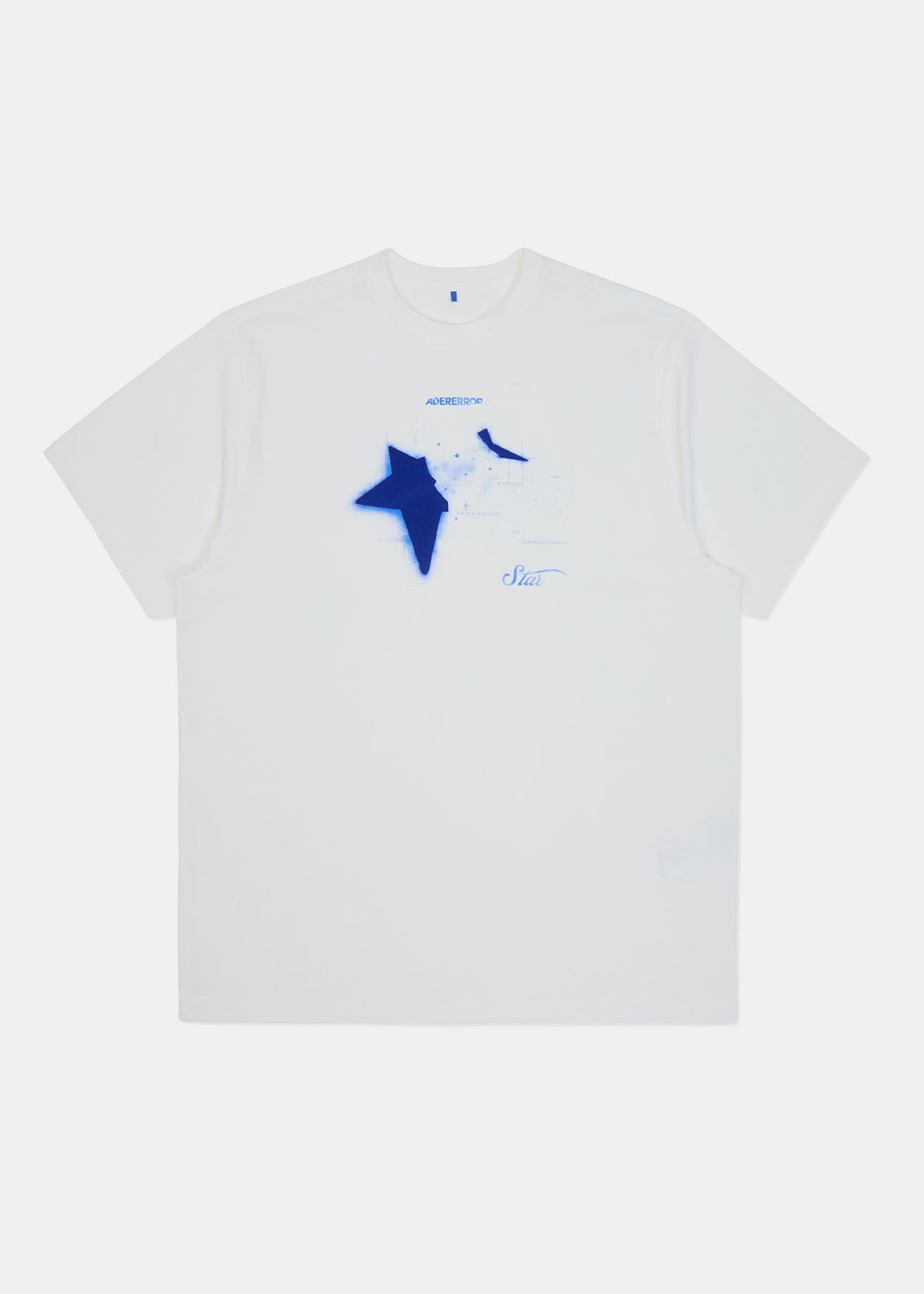 Оригінальна Off White Graphic Print T-Shirt Ader error – боковий вид