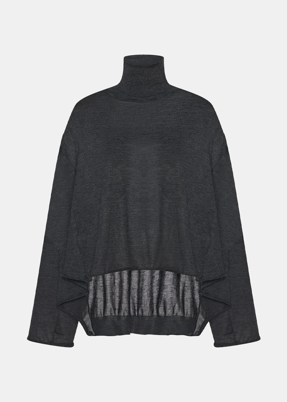 Grey Erfurt Cashmere Jumper The row – Гарантія оригінальності – боковий вид